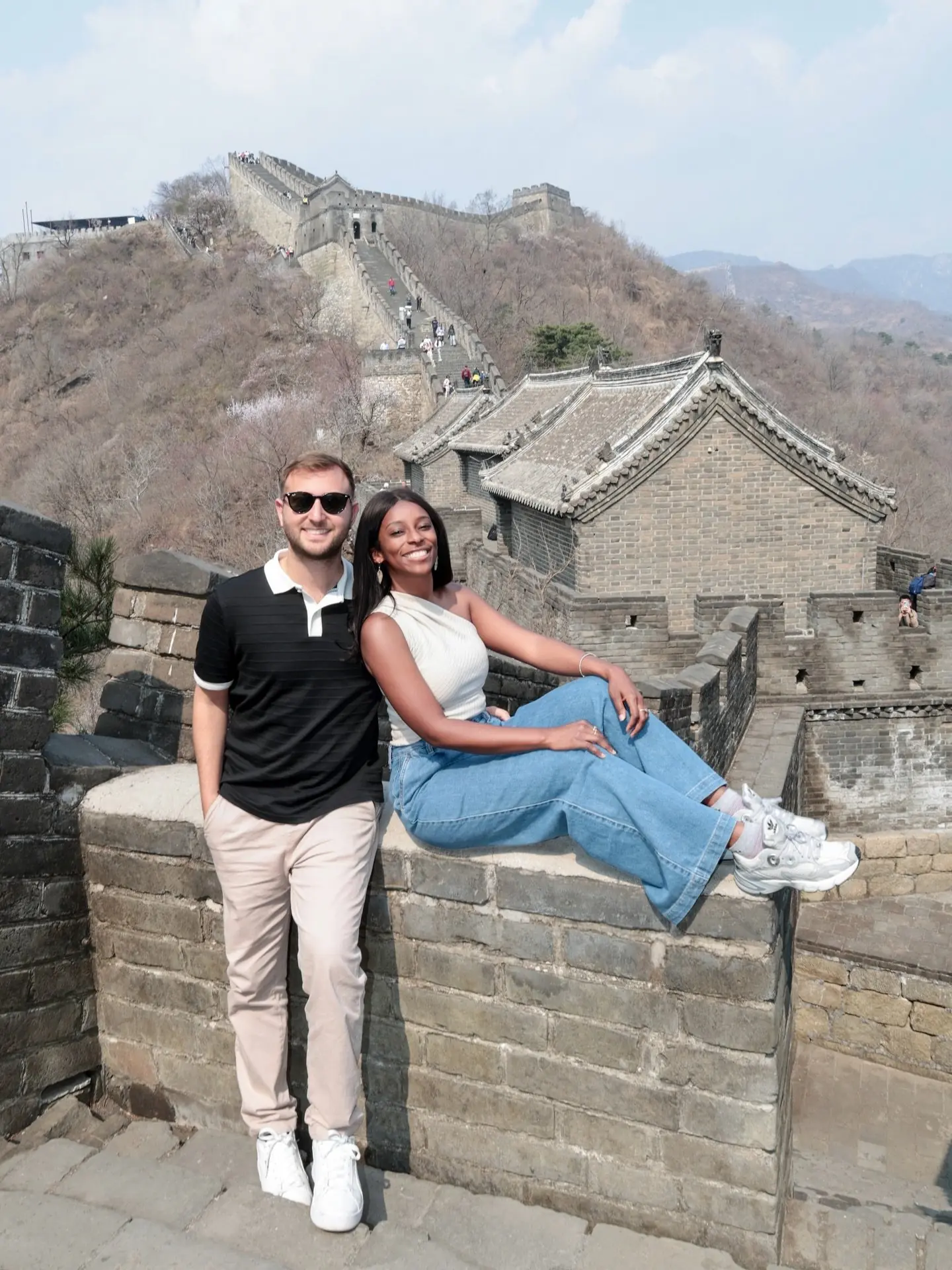 Us at Mutianyu Great Wall
