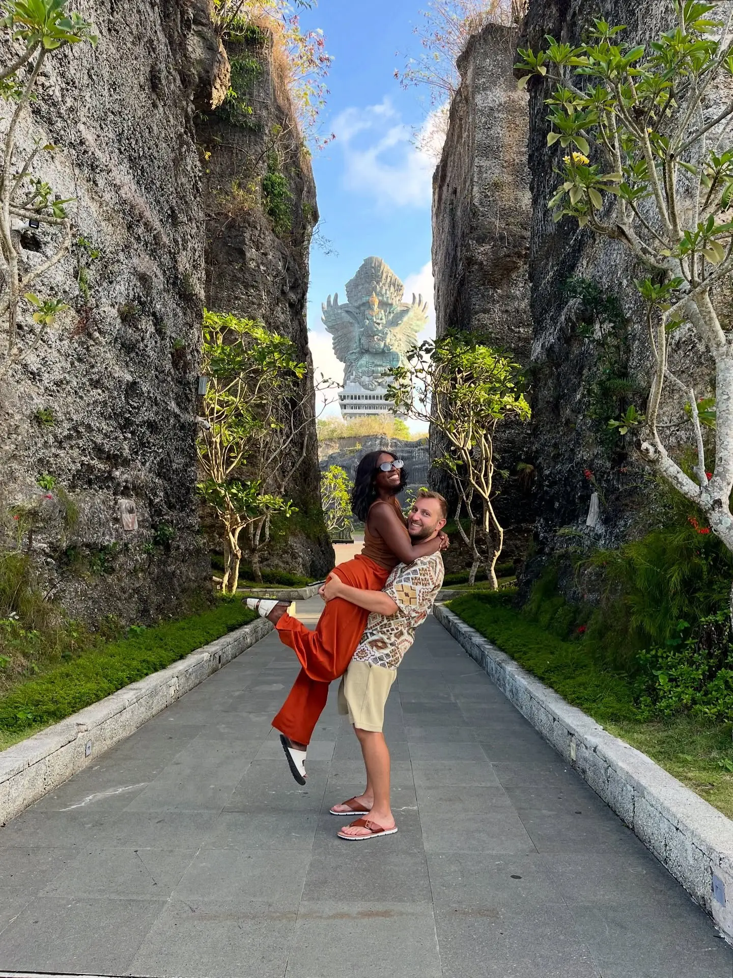 Andrew and Melody together in Bali