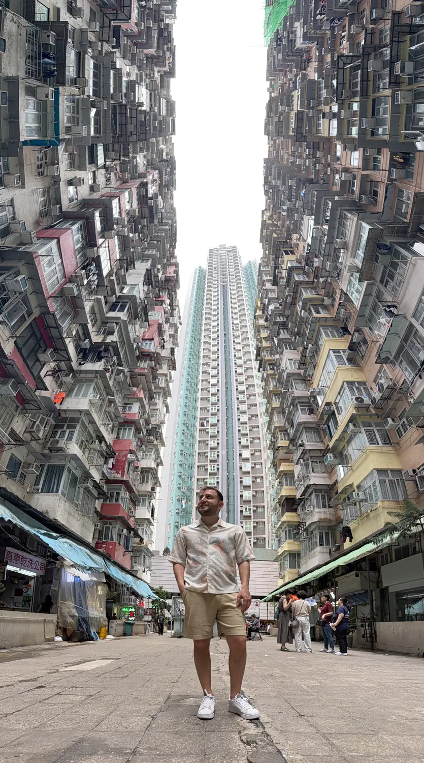 The Monster Building in Hong Kong
