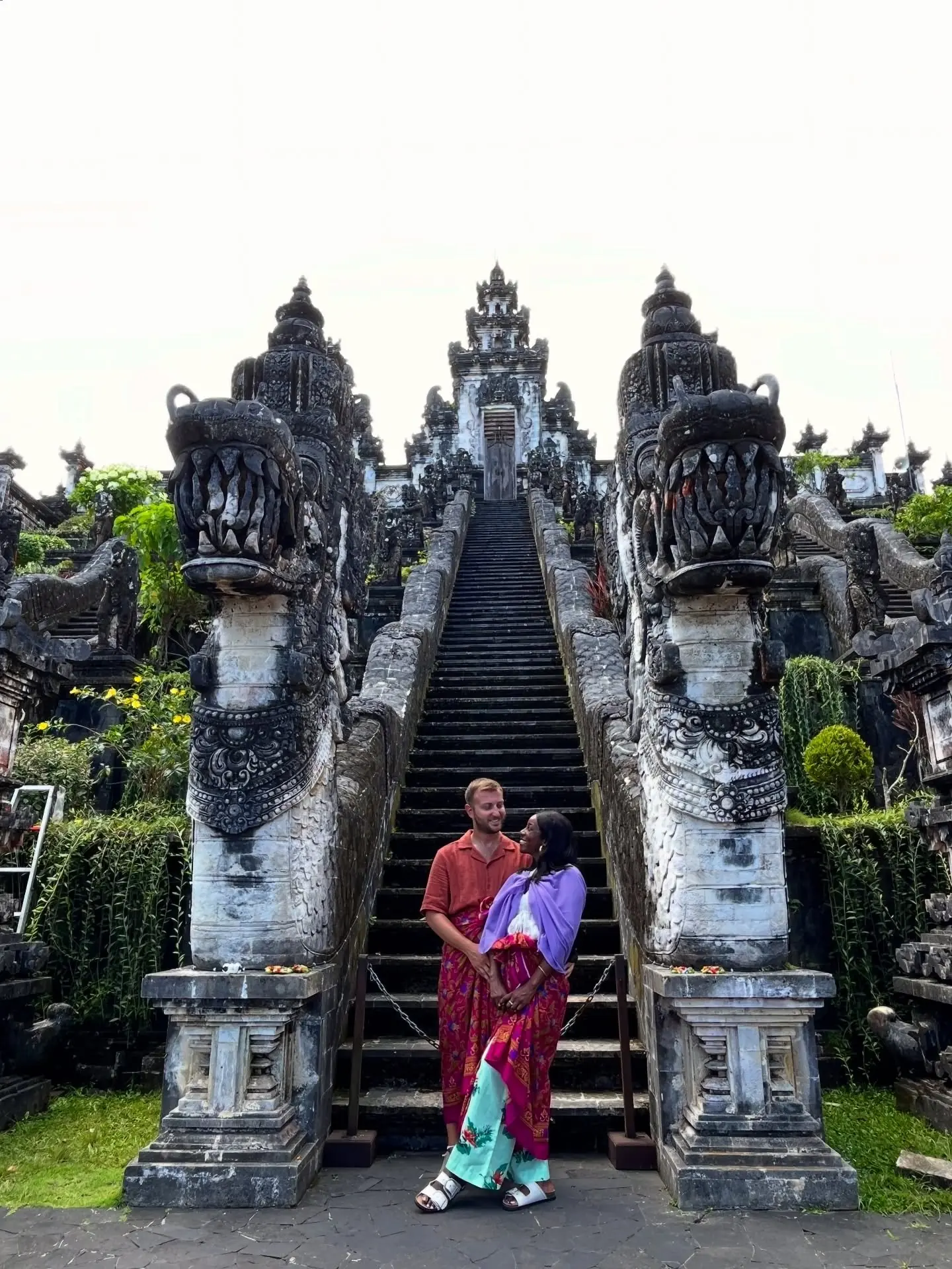 Dragon staircase at Lempuyang Temple