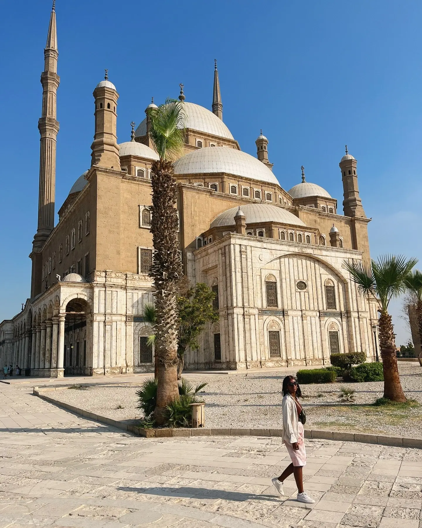 The alabaster Mosque of Muhammad Ali at the Cairo Citadel