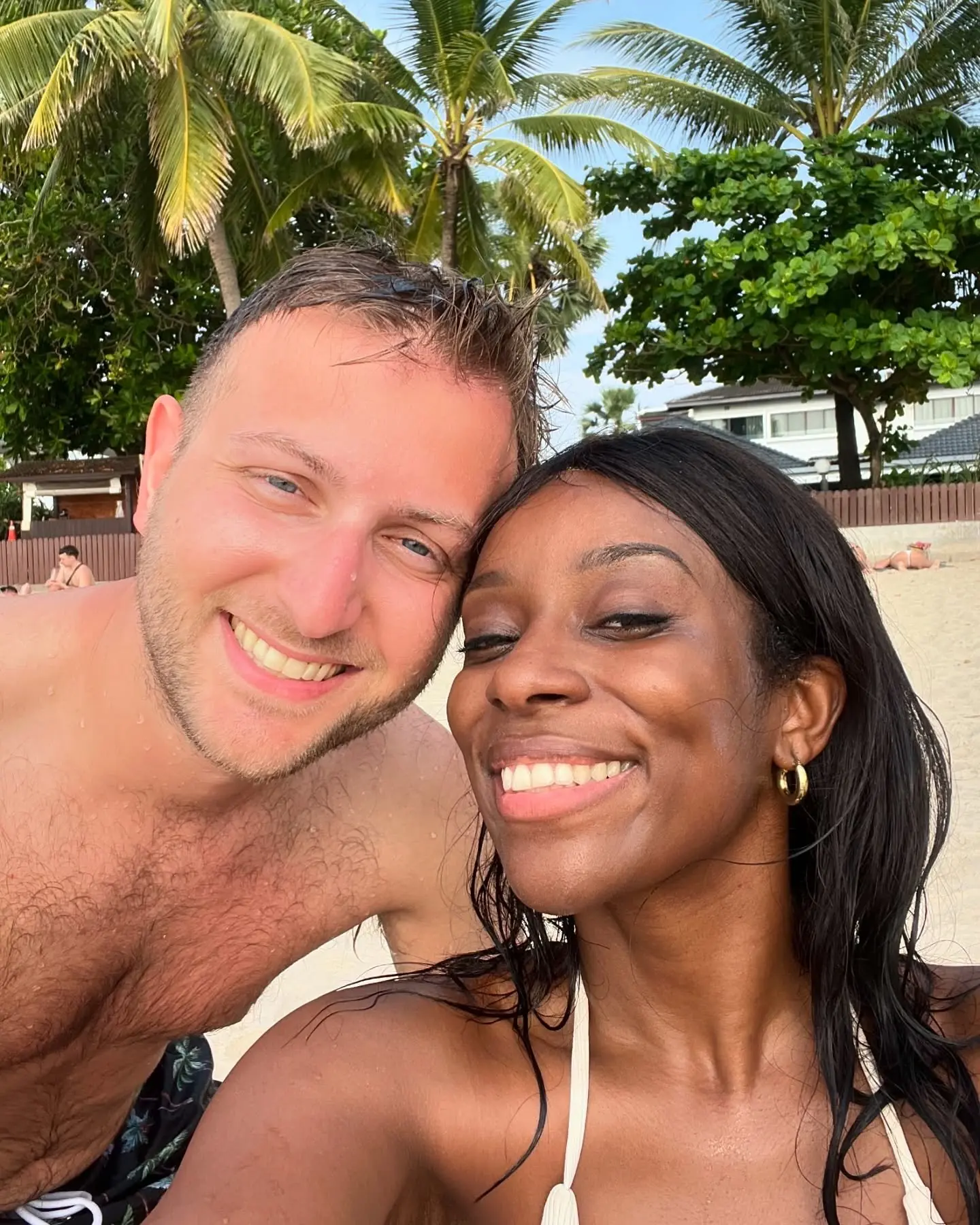 Phuket beach selfie