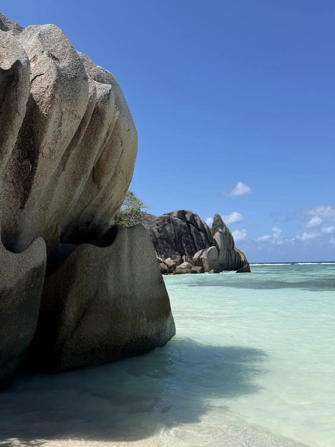 Sculpted granite at Anse Source d'Argent